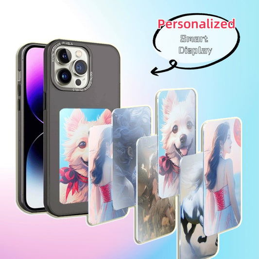 Funda para teléfono con pantalla de tinta electrónica Proyección de pantalla ilimitada Cubierta de teléfono personalizada Batería Gratis Nueva funda de teléfono de lujo de diseño