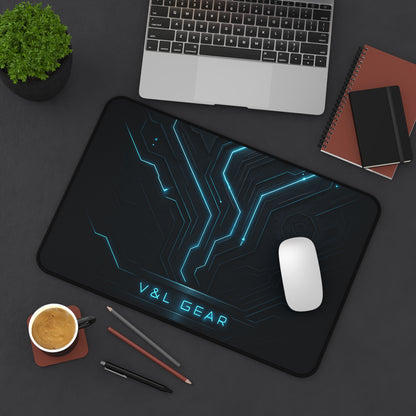 Gaming Desk Mat Cyberpunk Design