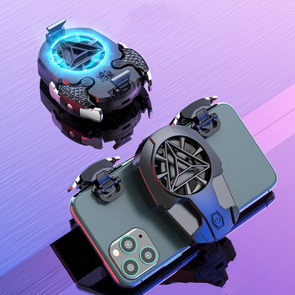 Compatible con Apple, teléfono móvil multifunción, sistema de enfriador de juegos USB, ventilador de refrigeración, soporte de panel de juego, radiador para teléfono