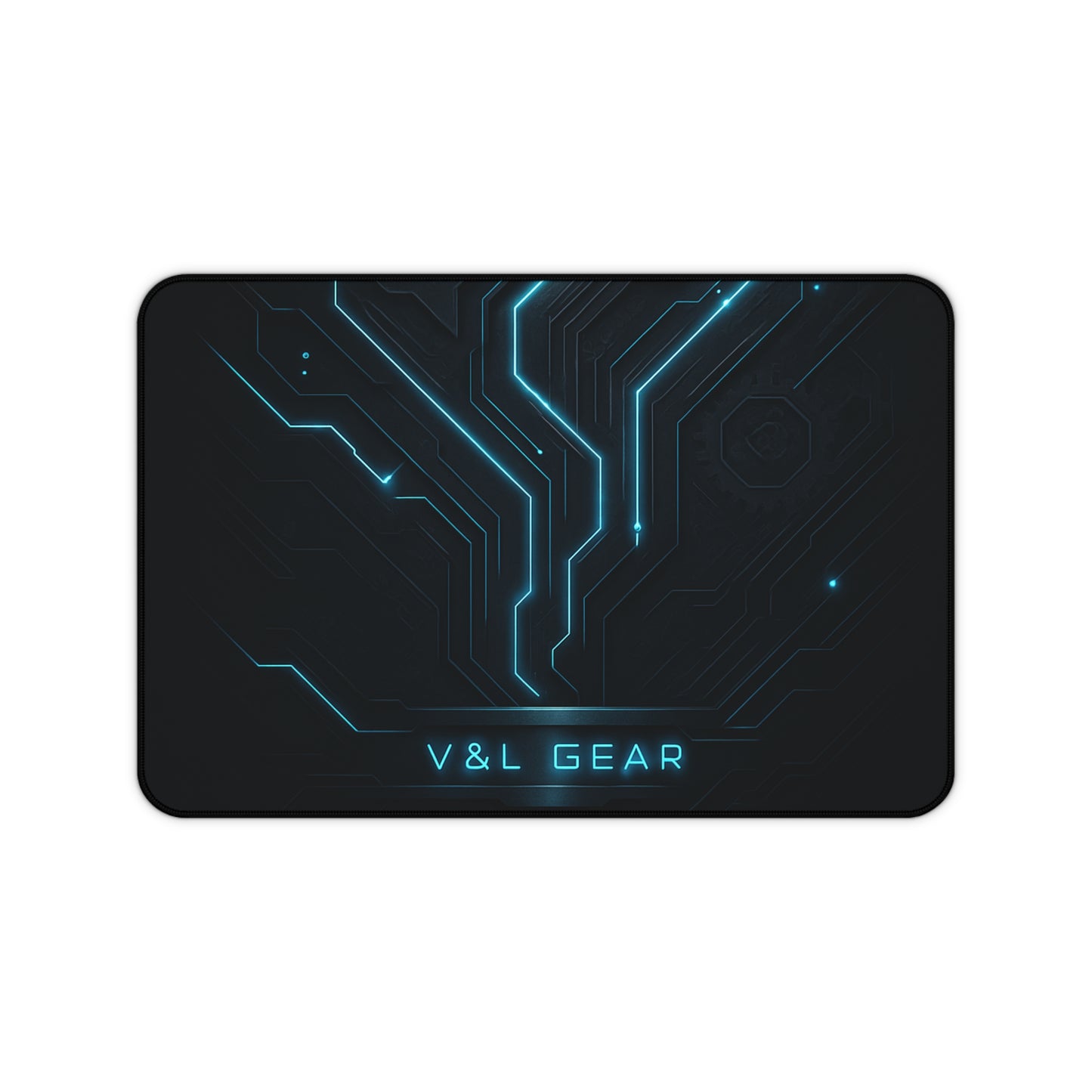 Gaming Desk Mat Cyberpunk Design