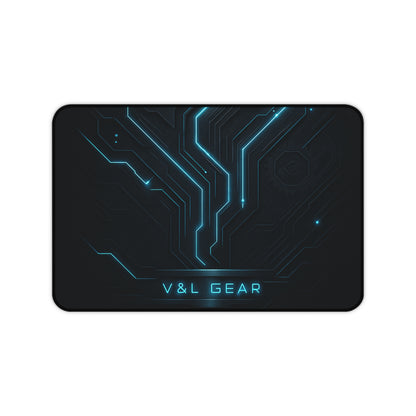 Gaming Desk Mat Cyberpunk Design