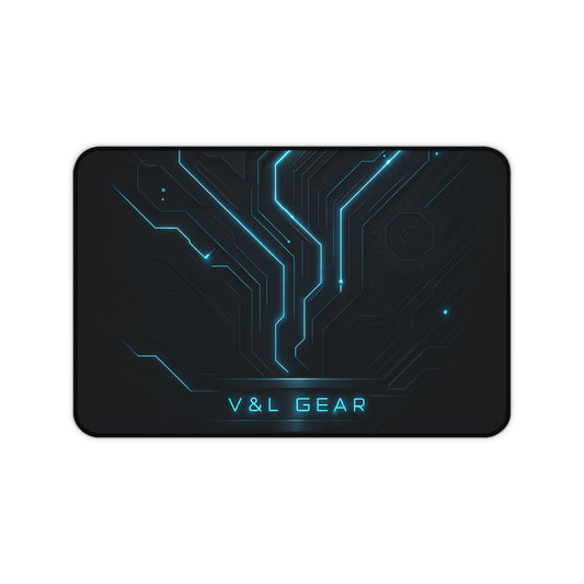 Gaming Desk Mat Cyberpunk Design