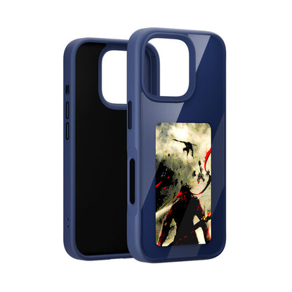 DIY Cuatro Colores Ai E-ink Screen NFC Projection Screen Phone Case Glass